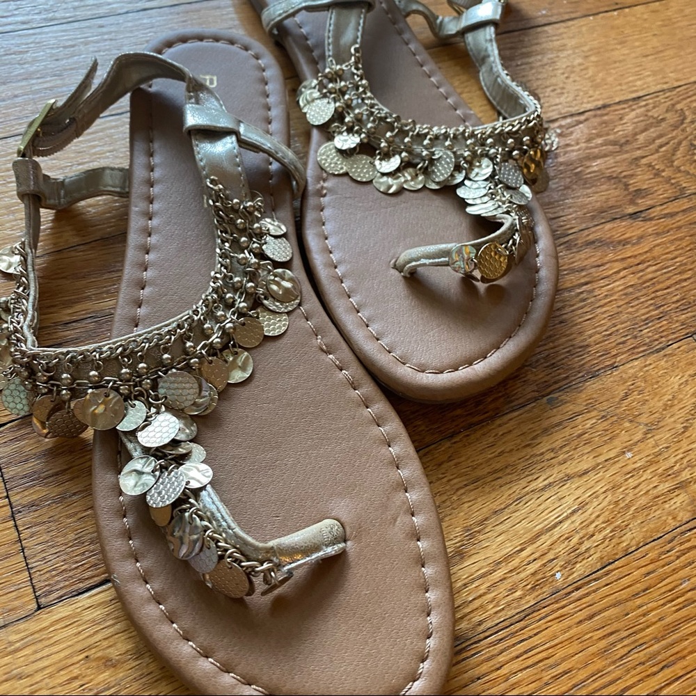 Boho Coin Sandals